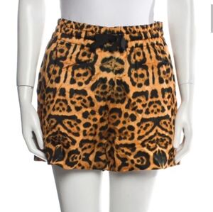 Dries Van Noten leopard Shorts